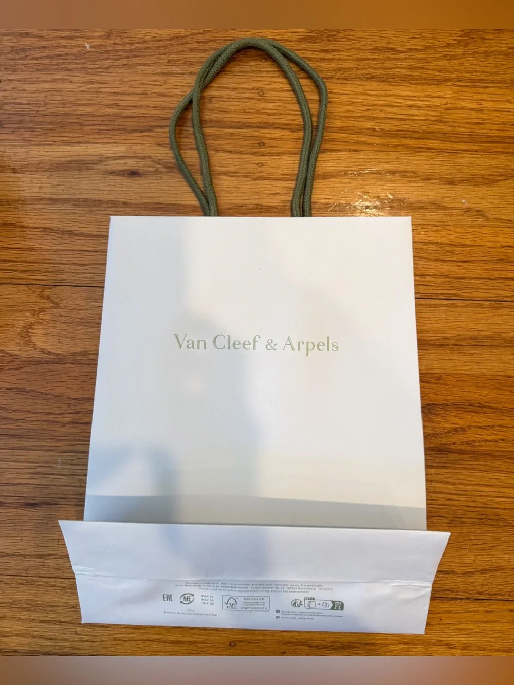 Van Cleef & Arpels Bracelet Packaging Set Travel Pouch Bag Cleaning Kit Ribbon